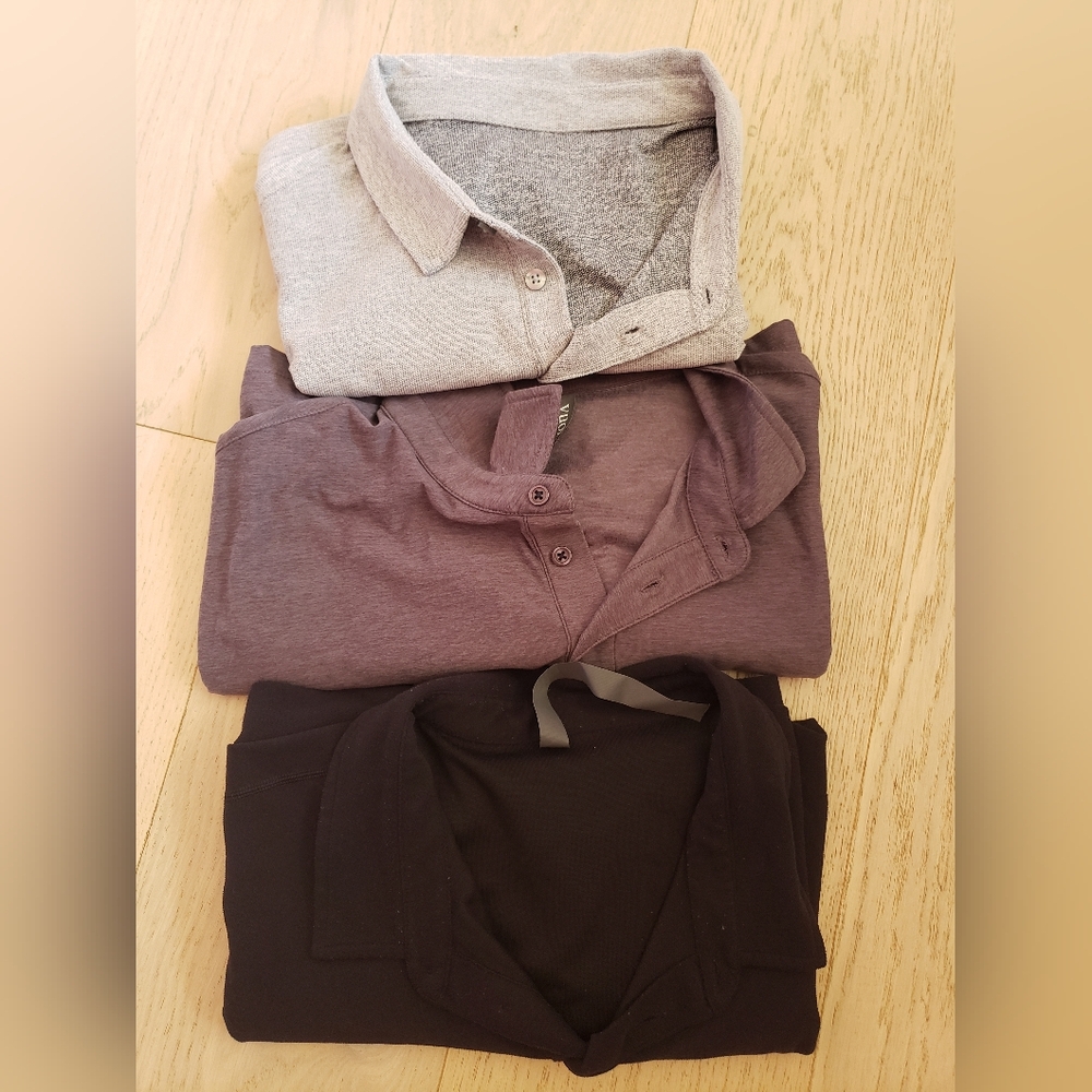 3 vuori shirts size XL